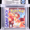 Pokemon Red Version Nintendo Game Boy GB WATA 8.0 A+ Sealed