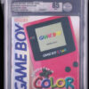 Nintendo Game Boy Color Console Berry Holostrip VGA 85 Sealed