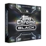 2026 Topps Chrome Black Baseball Hobby Box thumbnail