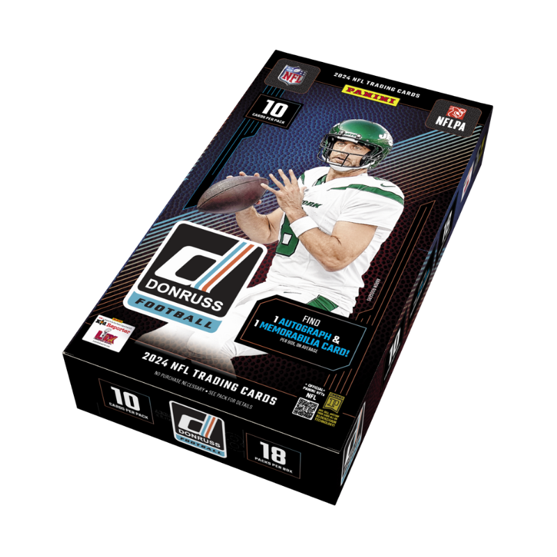 2024 Panini Donruss Football Hobby 18 Box Case